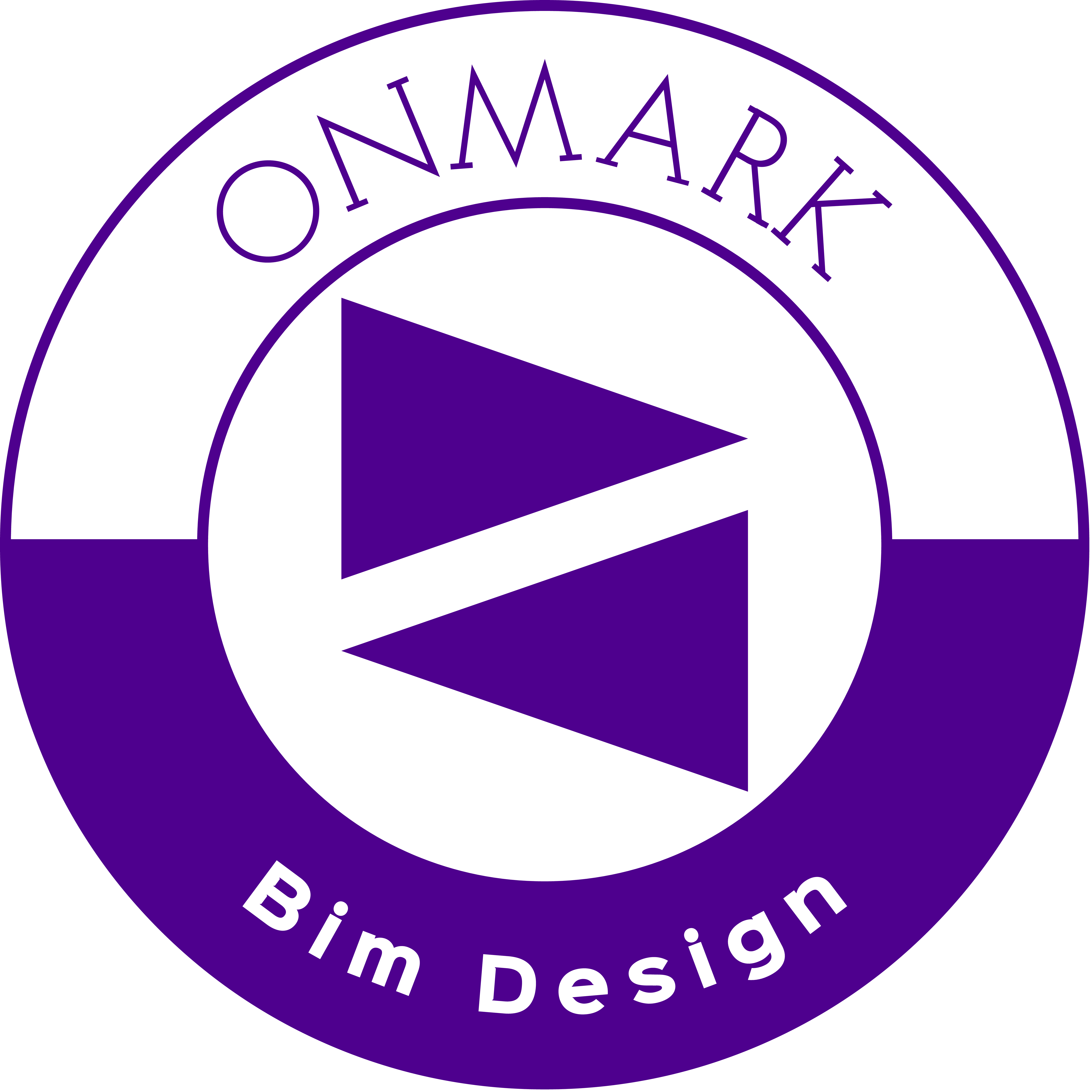 OnMark Design logo